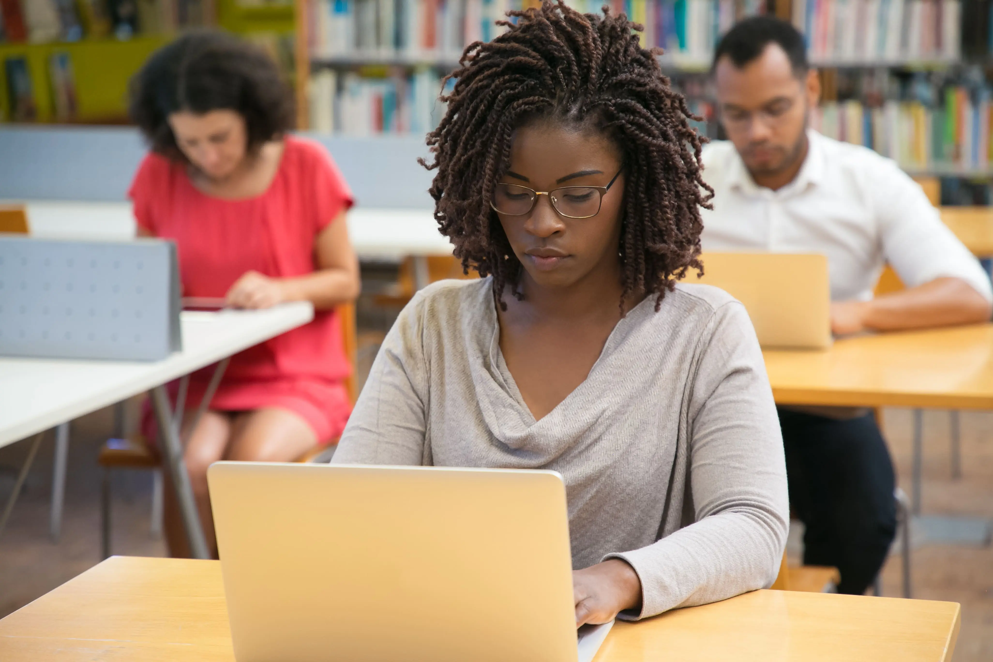 Étudiants en classe
